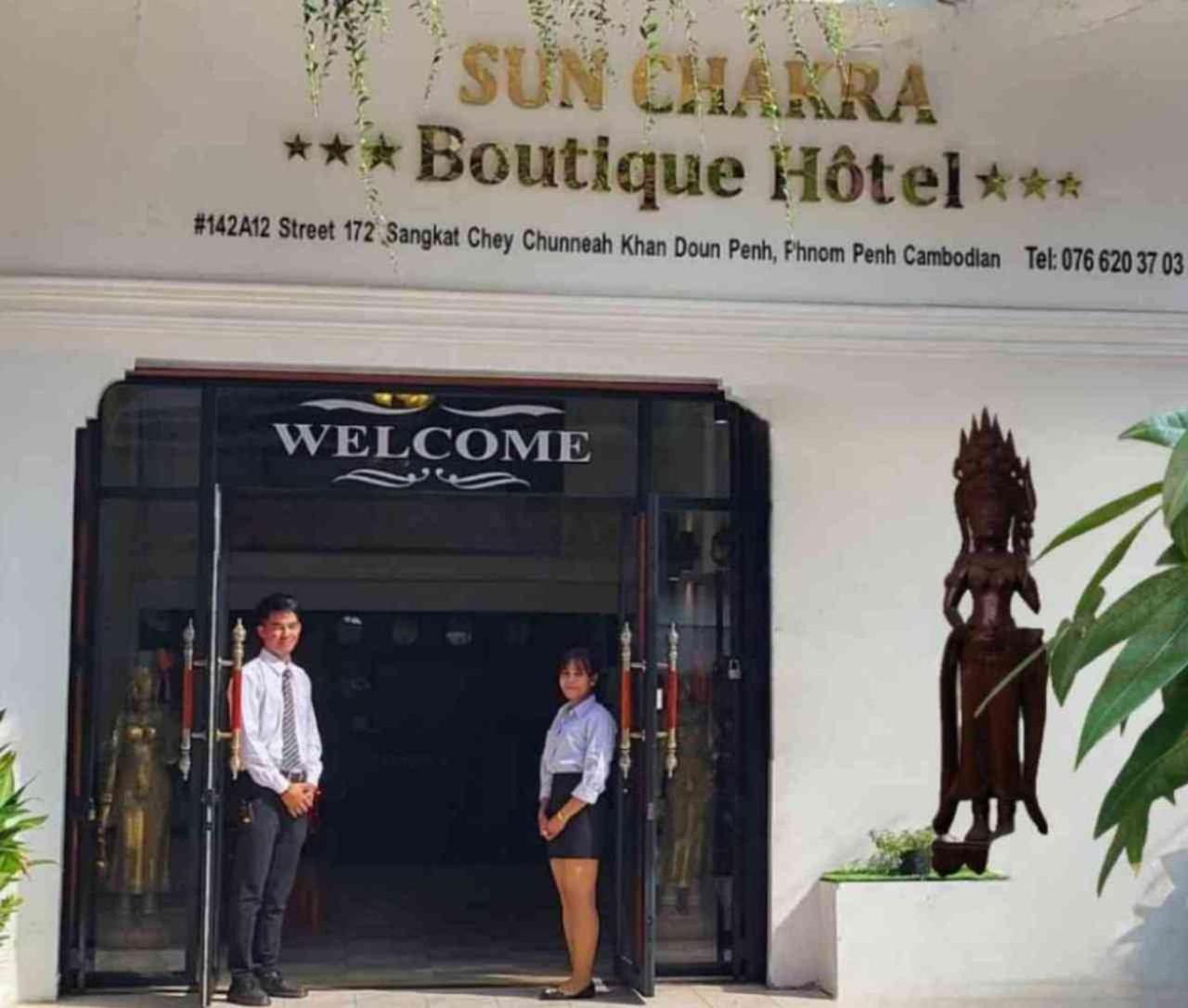 Sun Chakra Boutique Hotel Phnom Penh Exterior photo